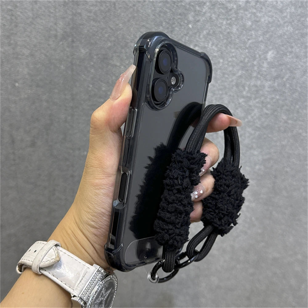 Hybrid Armor Wrist Strap Case - iPhone 18 Series Accessories In USA