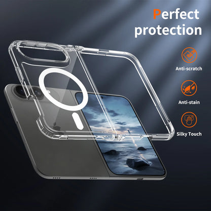 Original For Magsafe Magnetic Wireless Charging Phone Case For iPhone 18 Fold Clear Protective Cover For iPhone 18 Fold Ultra