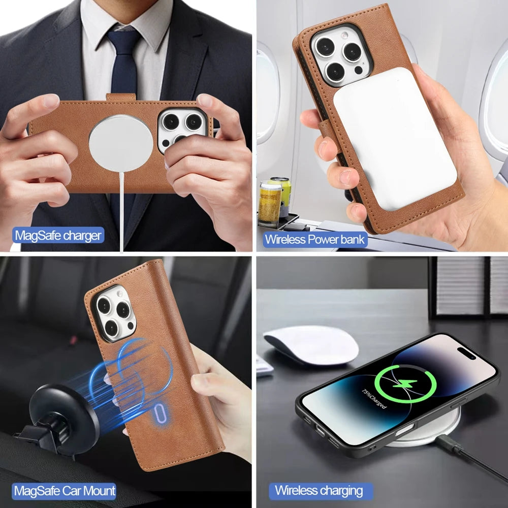 2-in-1 Detachable Wallet MagSafe Case - iPhone 18 Series Accessories In USA