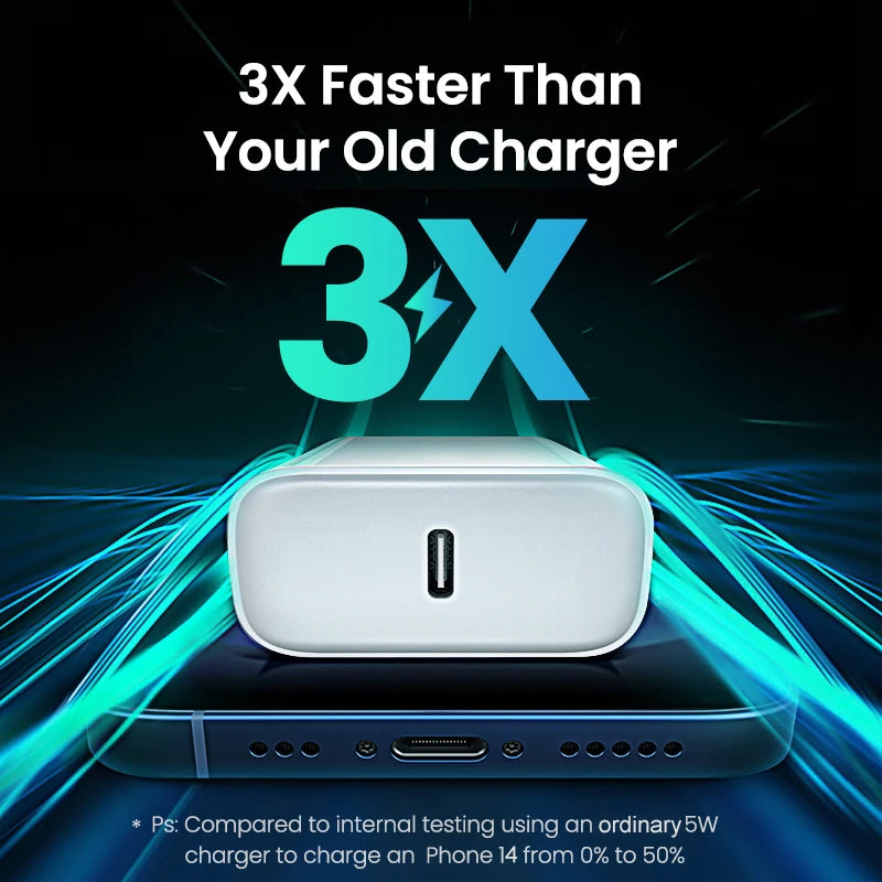For iPhone 40W PD Phone Charger For iPhone 11 12 13 14 15 16 Pro Max 16 Plus USB C Data Line Fast Charging Type C Cable Charger