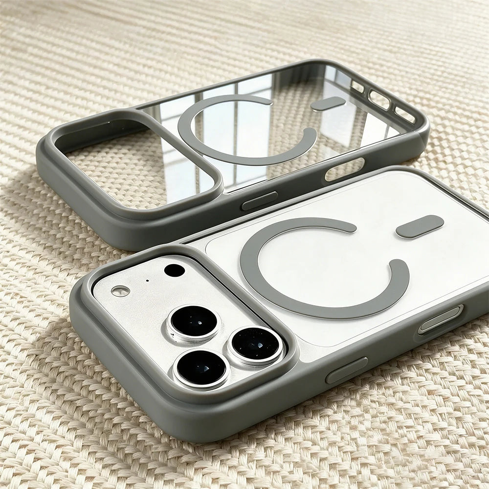 Fashion MagSafe Acrylic Wireless Case - iPhone 18 Series Accessories In USA