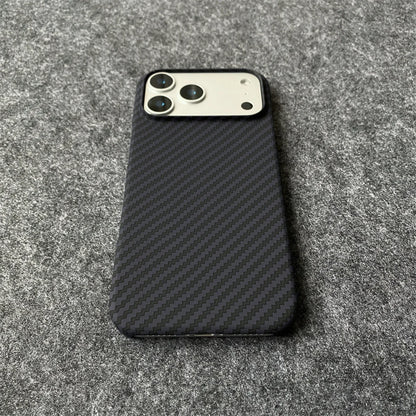 Frameless Carbon Fiber Leather Case - iPhone 18 Series Accessories In USA