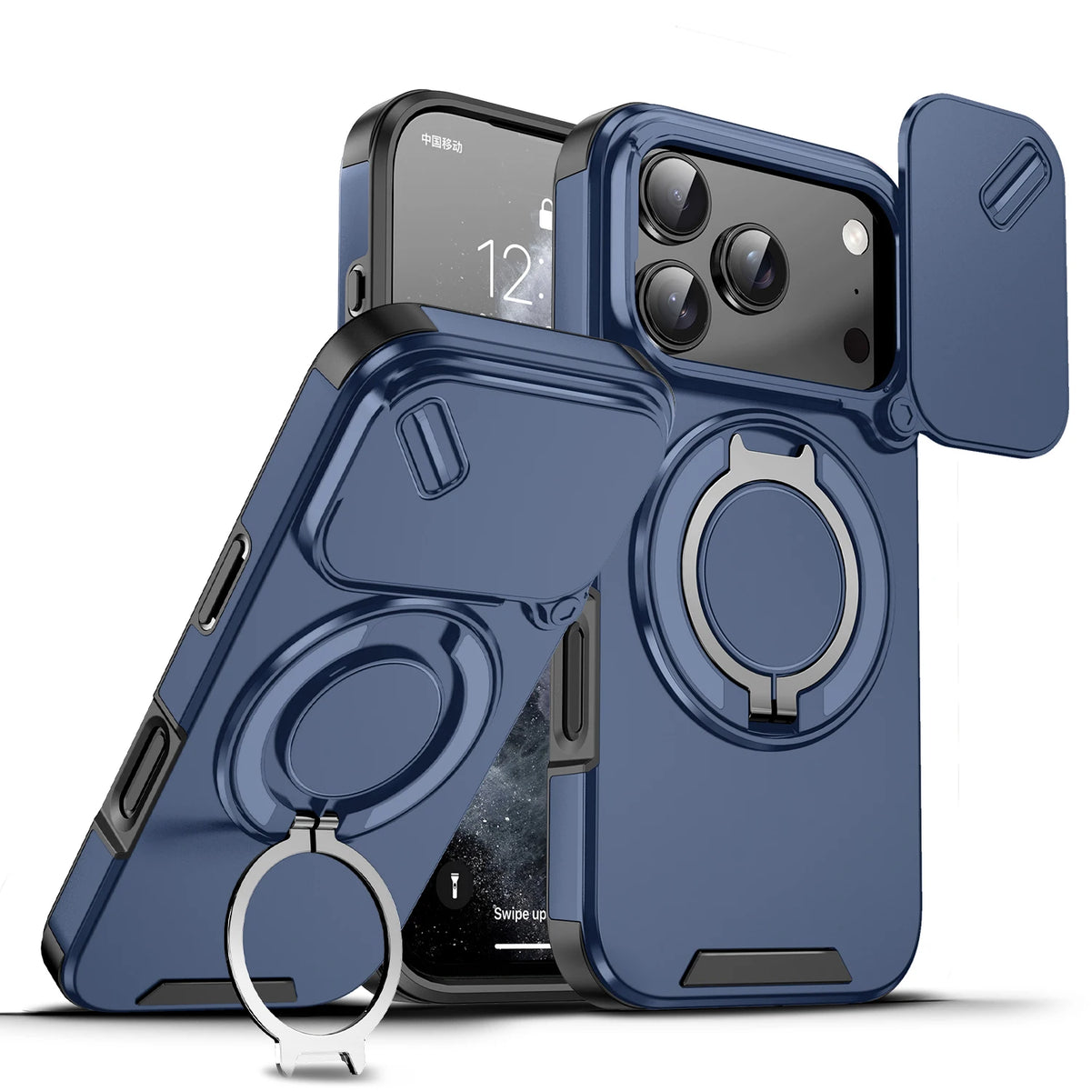 Armor Ring Magnetic Stand Case - iPhone 18 Series Accessories In USA