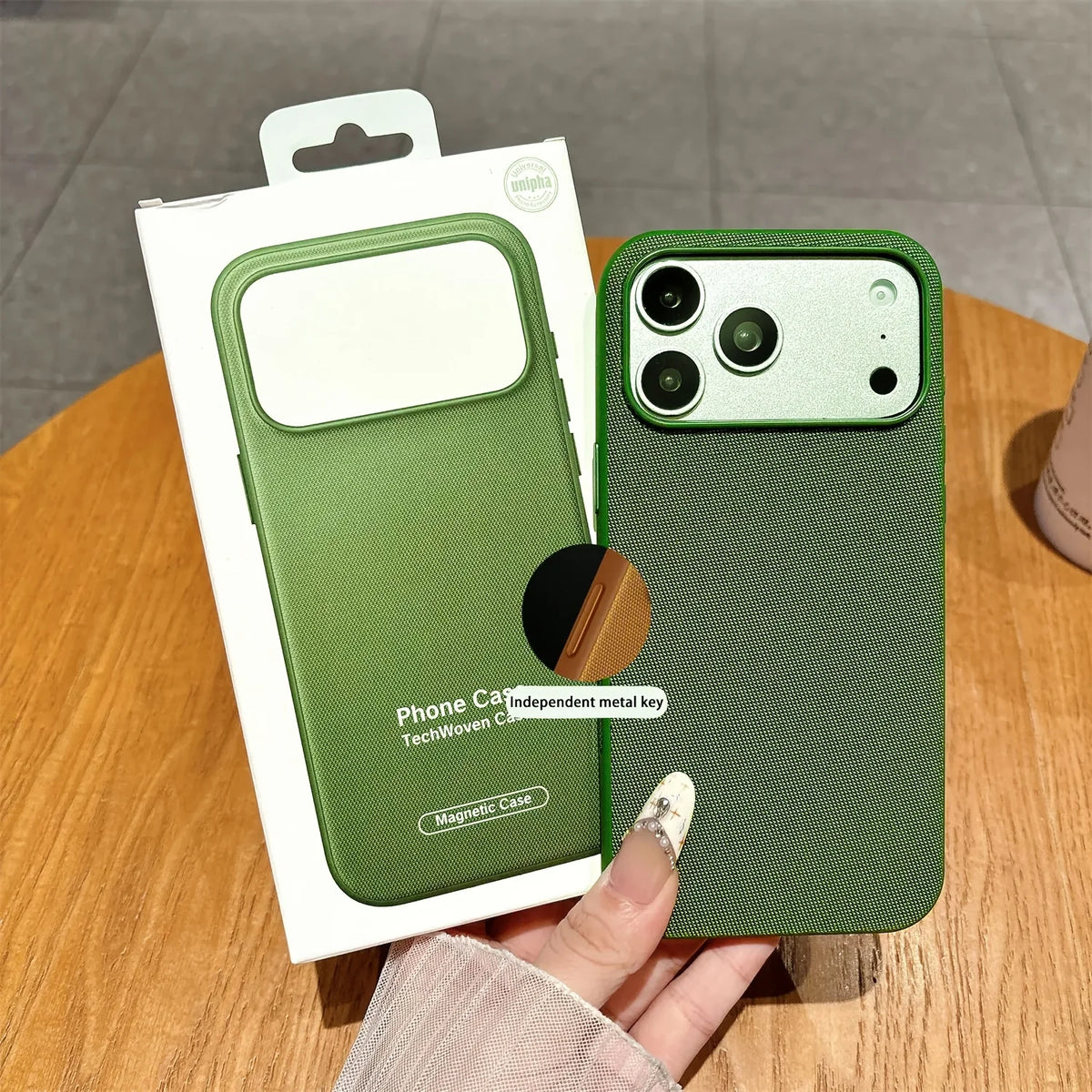 Tech Woven Magnetic Adsorption Case - iPhone 18 Series Accessories In USA