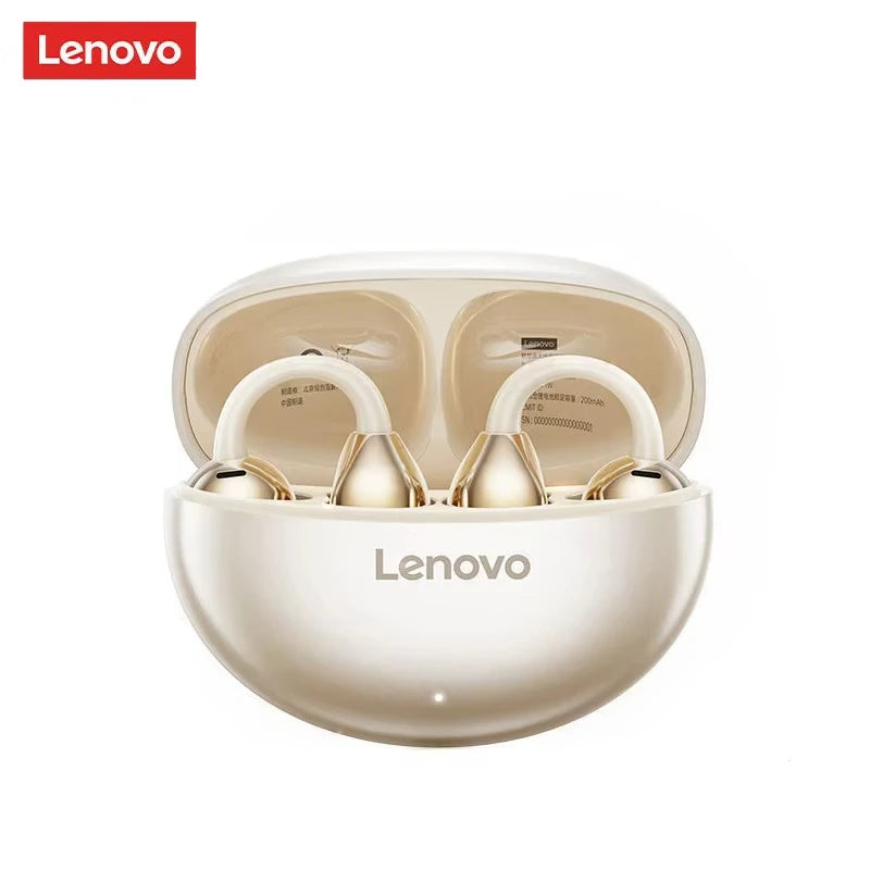 Lenovo TA410 Bluetooth Earbuds Wireless Headphones Ear Clip TWS Earphones Noise Cancelling Sports Gaming Headset for Android iOS