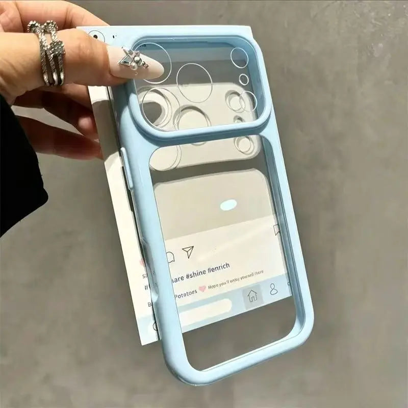 Shockproof Acrylic Clear Bumper Case - iPhone 18 Series Accessories In USA