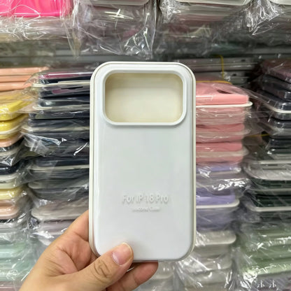 Liquid Silicone Flocking Lining Case - iPhone 18 Series Accessories In USA