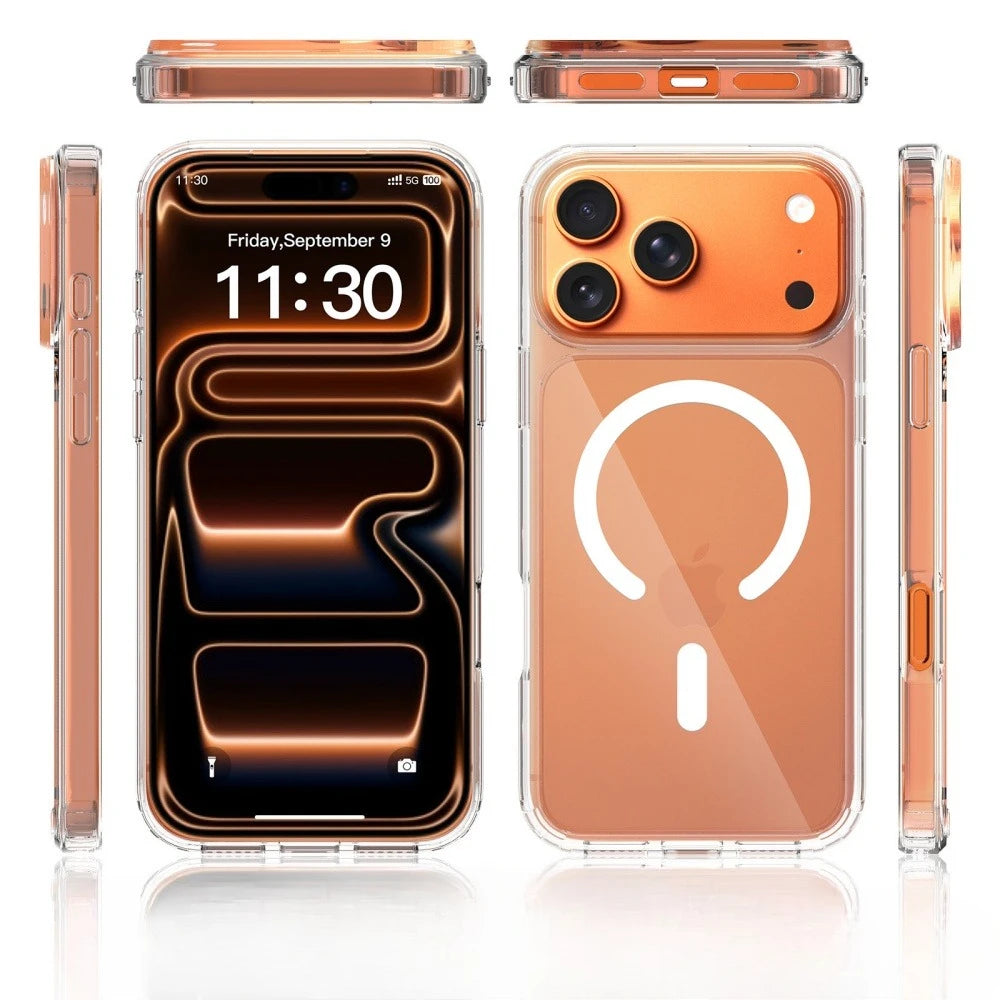 Transparent MagSafe Shockproof Case - iPhone 18 Series Accessories In USA