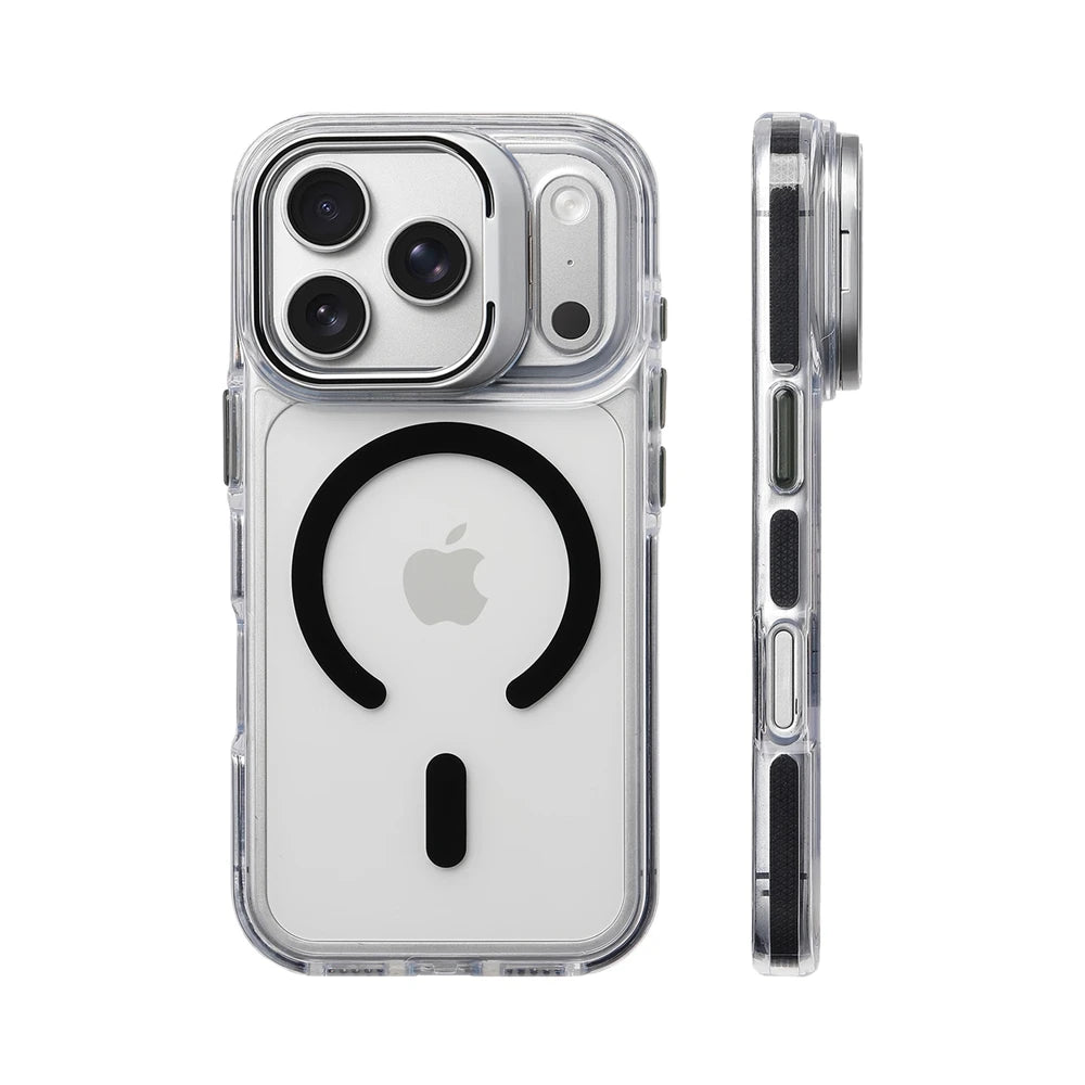 Magnetic Shockproof Clear Stand Case - iPhone 18 Series Accessories In USA