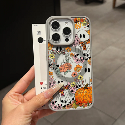 Floral Ghost Magnetic Wireless Case - iPhone 18 Series Accessories In USA
