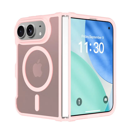For iPhone 18 Fold Matte Magnetic Case, Compatible with MagSafe Drop Protection Translucent Cover For iPhone 18 Ultra