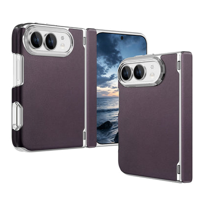 For iPhone Ultra 18 Fold Case Luxury Leather Matte Magnetic Wireless Charging Shockproof Protection Hard Back Cover Accessories