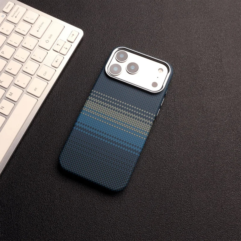 Luxury Carbon Fiber Pattern Magnetic For Magsafe Case For iPhone 17 Air 16 15 14 13 12 Pro Max Wireless Charge Shockproof Cover