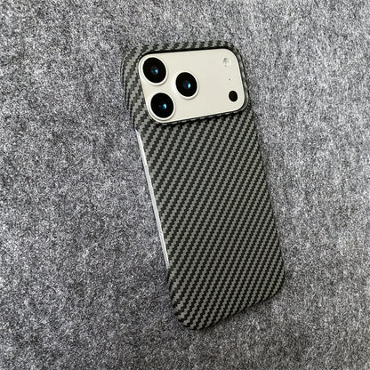 Frameless Carbon Fiber Leather Case - iPhone 18 Series Accessories In USA