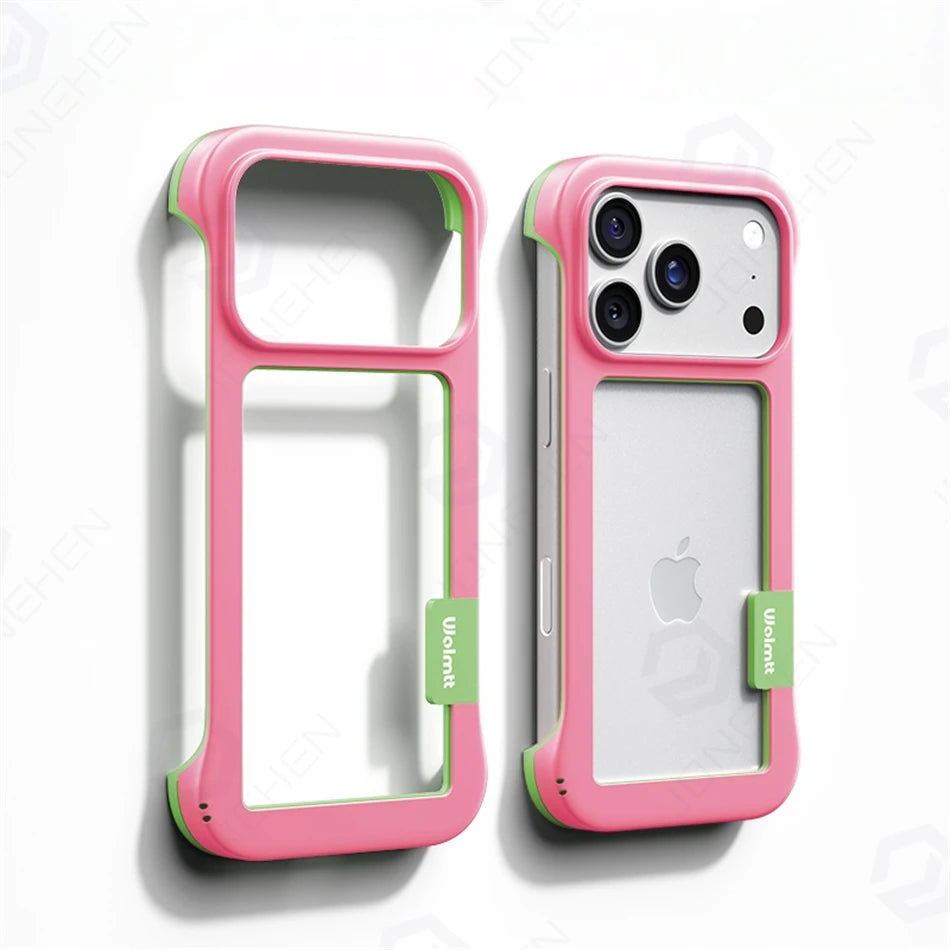 Candy Color TPU Bumper Frame Case - iPhone 18 Series Accessories In USA