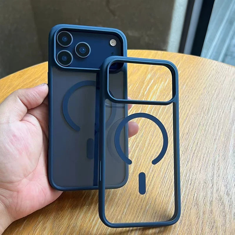 Transparent Acrylic Wireless Charge Case - iPhone 18 Series Accessories In USA