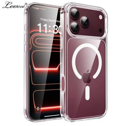 Transparent MagSafe Shockproof Case - iPhone 18 Series Accessories In USA