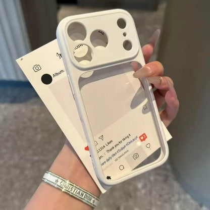 Minimalist Instantly Transform Into 17ProMax Series Phone Case For iPhone 17 Air 16 15 14 13 12 11 Pro Max Plus Shockproof Cover