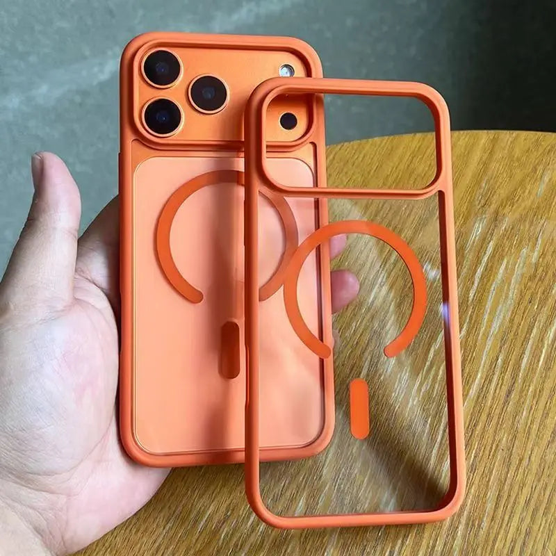 Transparent Acrylic Wireless Charge Case - iPhone 18 Series Accessories In USA