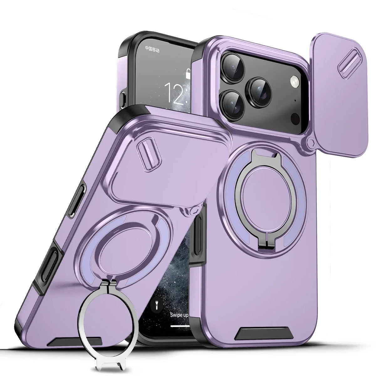 Armor Ring Magnetic Stand Case - iPhone 18 Series Accessories In USA