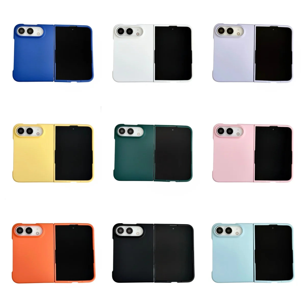 Luxury Matte Ultra Thin Candy Color Phone Case for iPhone Ultra 2026 Fold Shockproof PC Hard Cover