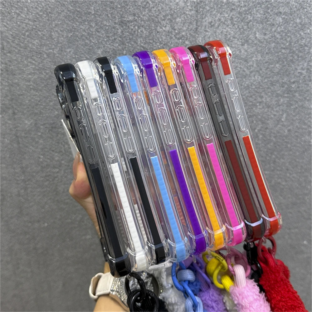 Hybrid Armor Wrist Strap Case - iPhone 18 Series Accessories In USA