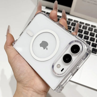 Magnetic Transparent MagSafe Fold Case - iPhone 18 Series Accessories In USA