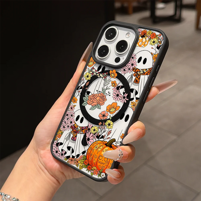 Floral Ghost Magnetic Wireless Case - iPhone 18 Series Accessories In USA